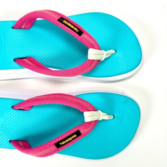 Havaianas Blue Fuchsia Tradi Zori  Unisex Flip-Flops - Picture 10 of 16